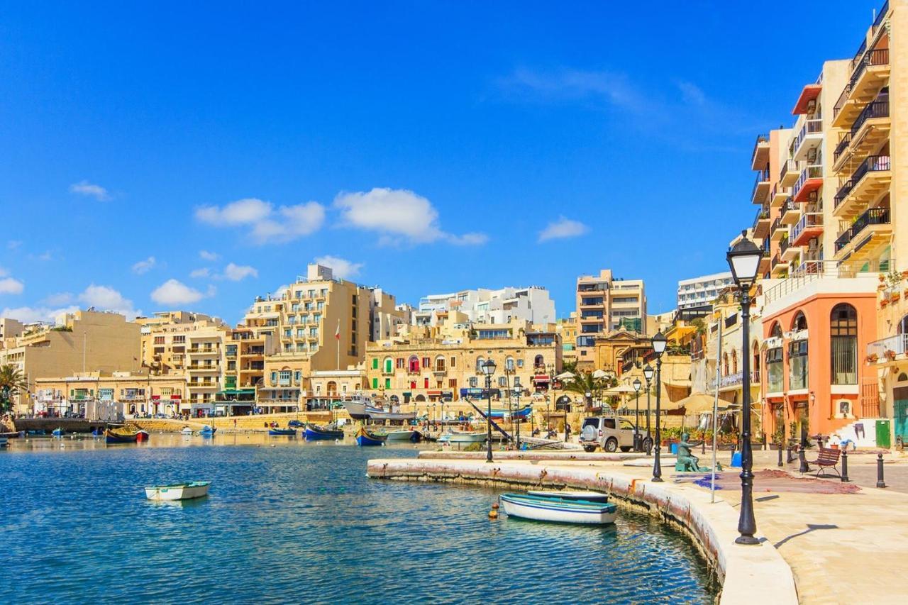 דירות Saint Julian's Luxury Garden View At Spinola Bay St Julians מראה חיצוני תמונה
