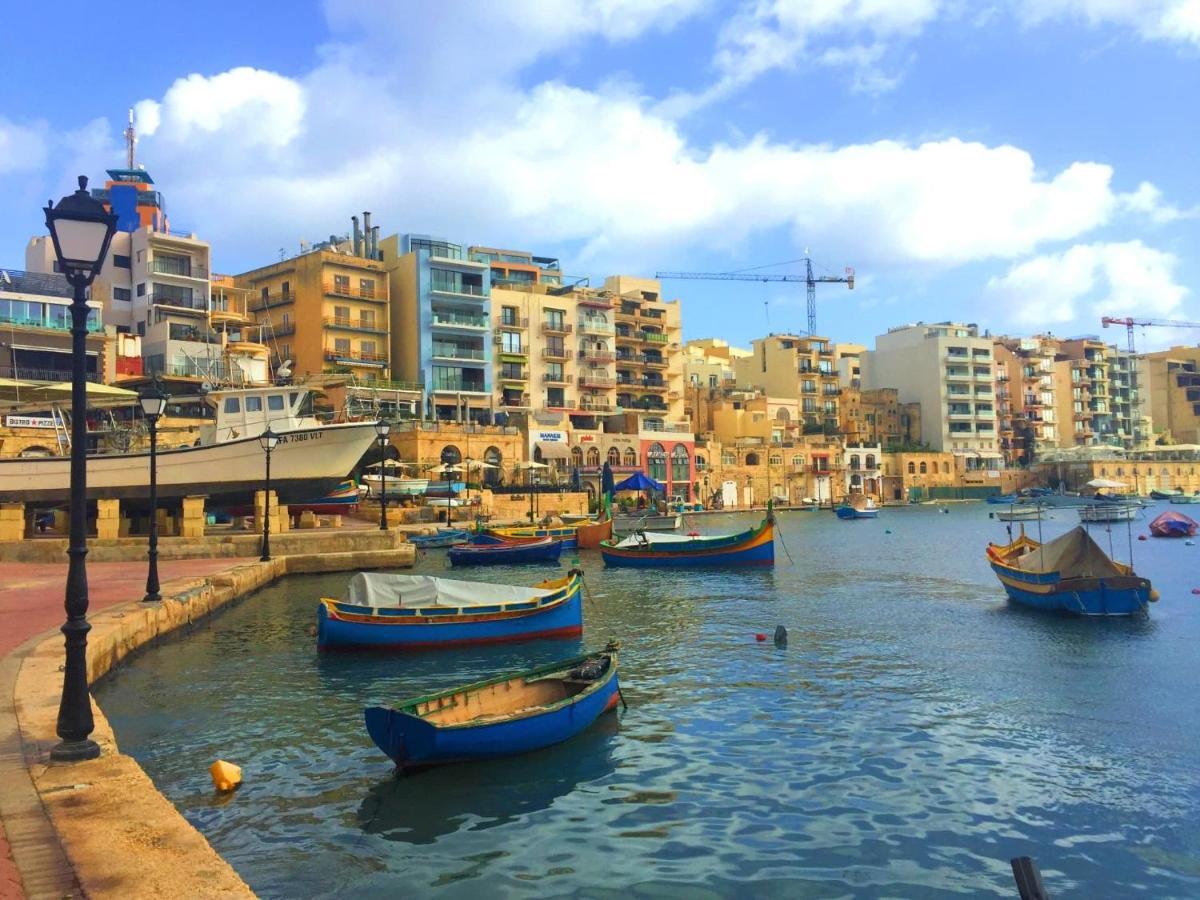 דירות Saint Julian's Luxury Garden View At Spinola Bay St Julians מראה חיצוני תמונה
